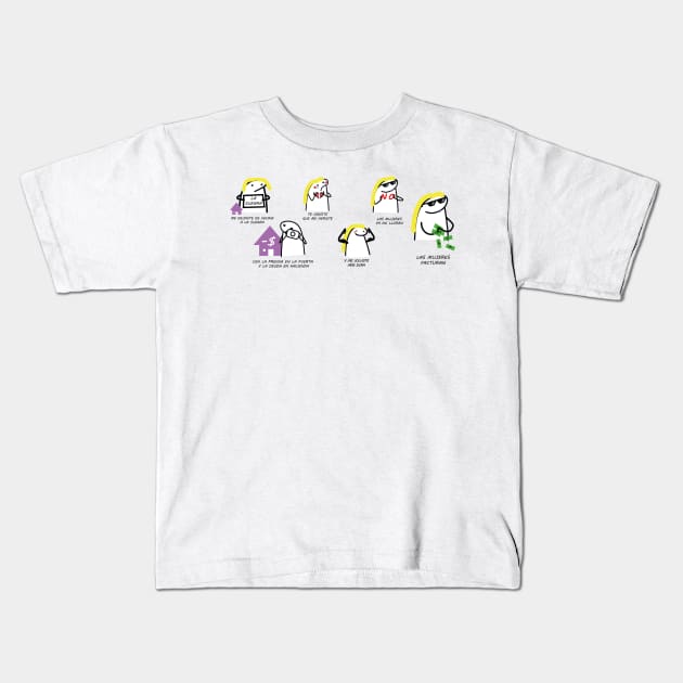 Shakira-flork Kids T-Shirt by C-Digitalart